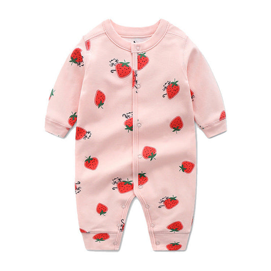 New style European and American baby onesies for autumn and winter