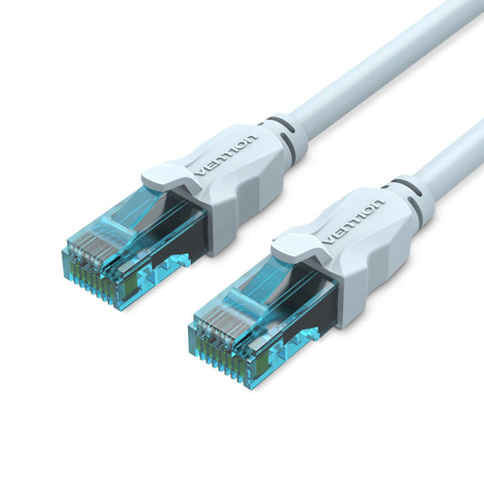 Color: Ice blue, Line length: 1.5 meters - Network cable computer jumper finished network cable