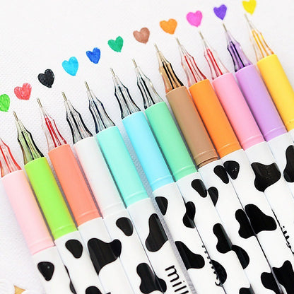 Cow color gel pen