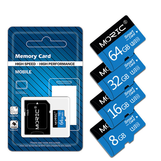 Color: Blue, Style: 8GB - Mobile phone memory card recorder memory card