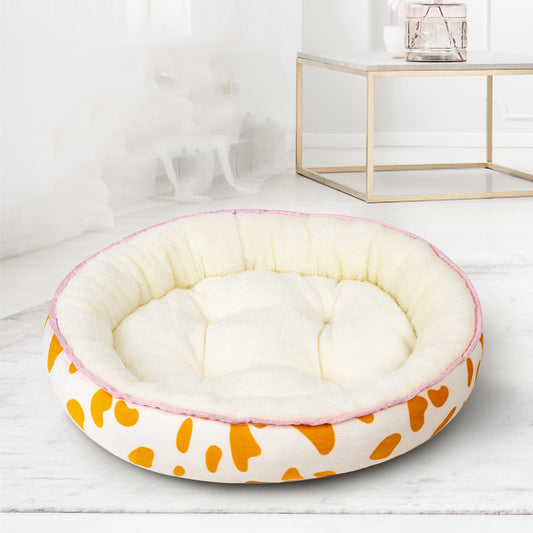 Color: Yellow, Size: L - Dog mattress dog mattress