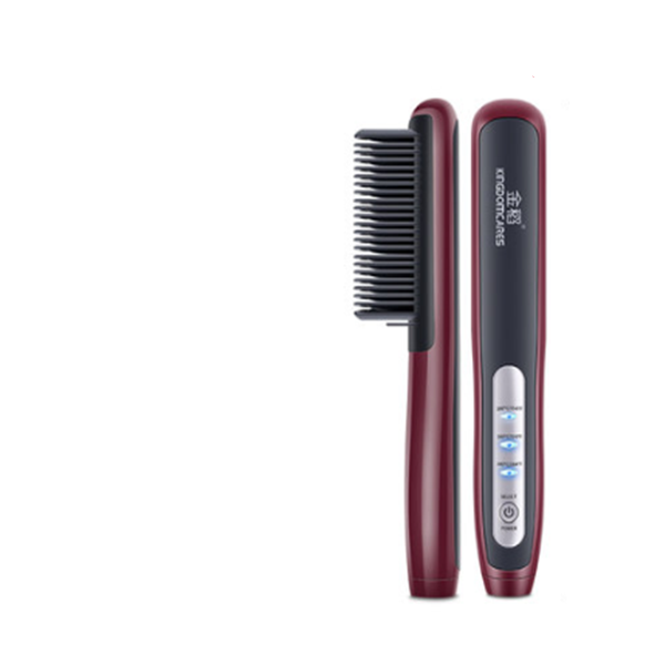 Color: Red, Model: US - Straight hair comb