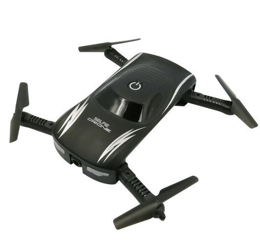 Color: Black - HD aerial 4K drone remote control aircraft toy drone quadcopter