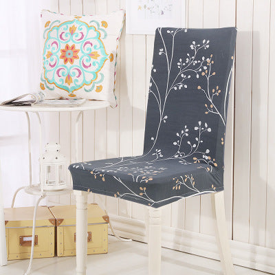 Color: Low - Home Chair Cover Hotel Chair Package Chair Cover Siamese Elastic Chair Cover Office Computer Seat Cover