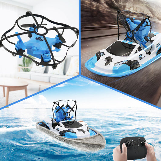 Sea, land and air drone mini aircraft