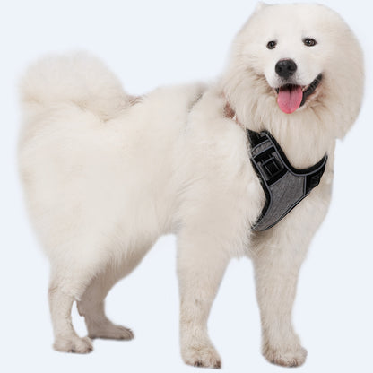 Color: black, Specification (length * Width): XL - The dog straps