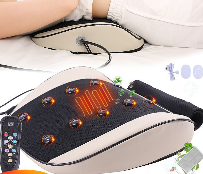 Style: Double pulse, Model: US - Electric moxibustion massager