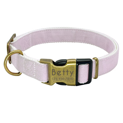 Color: Grey, Size: L - Pet products luminous collar at night