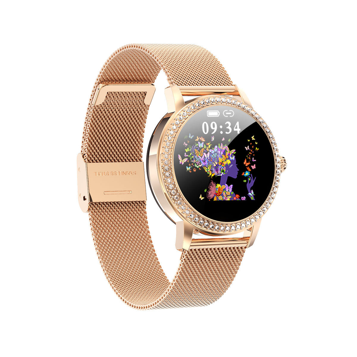 Color: Golden - IP68 Waterproof Smart Bluetooth Watch