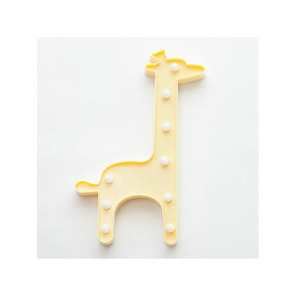 Giraffe modeling bedroom decorative props lamp