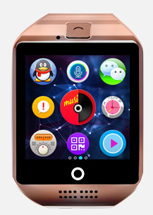 Color: Golden - Bluetooth Camera Smart Watch