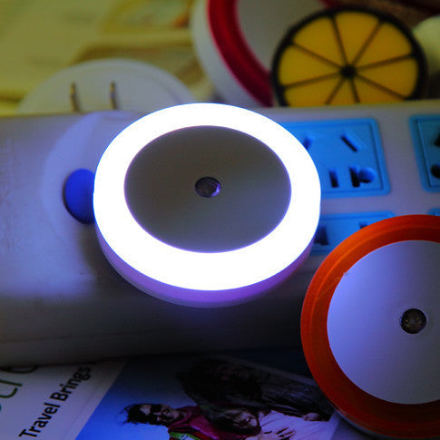 LED induction lamp round halo Nightlight Nightlight light LED night market stall creative products