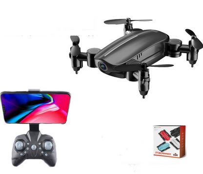 Color: Black, Model: 1080p wifi - Teeggi T10 Mini Drone With Camera Foldable WiFi FPV RC Quadcopter Headless Mode Altitude Hold VS S9 Micro Pocket Selfie Dron