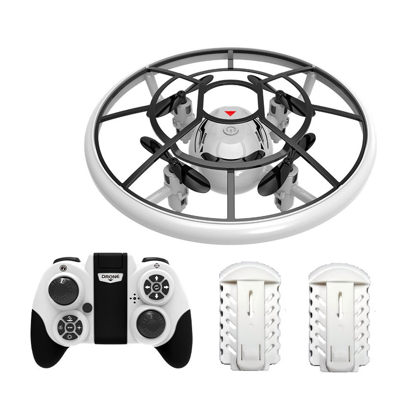 Color: Double electric version - Remote Control Quadcopter Smart UFO Flying Saucer