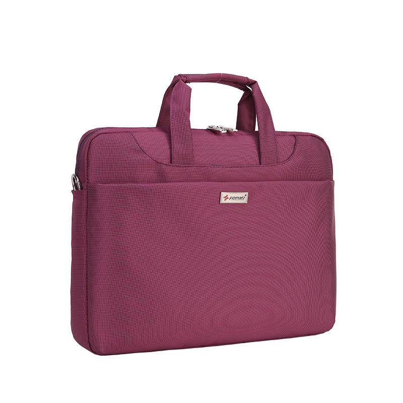 Color: Purple, Size: 14inch - Classic style liner computer bag