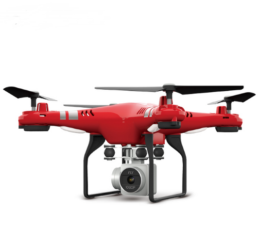 Style: WiFicamera full set, Color: Red - X52 RC drone with Altitude Hold 1080P 5MP HD Camera Quadcopter RC Drone 2MP WiF VS Phantom 3 Standard Syma X8HG