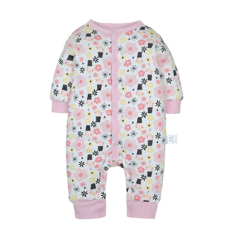 New style European and American baby onesies for autumn and winter