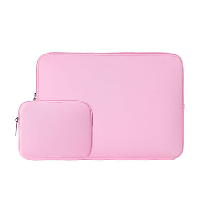 Color: Pink, Size: 15.6inch - Computer Liner Bag Computer Protective Cover