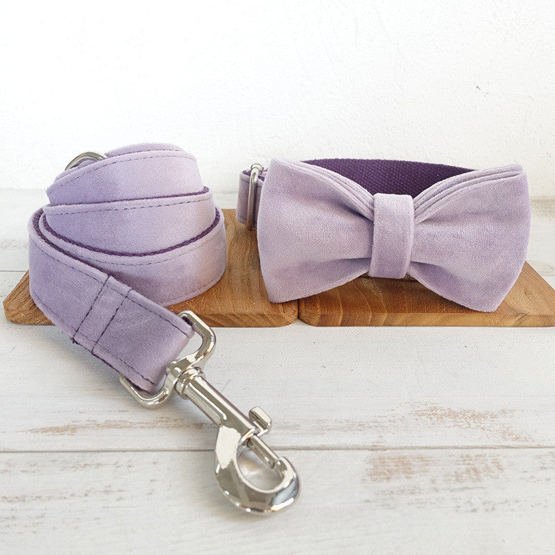 Color: Light purple, Size: XL - MUTTCO drawstring traction belt set