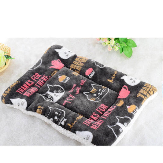 Color: Style G, Size: S - Pet cushion dog blanket