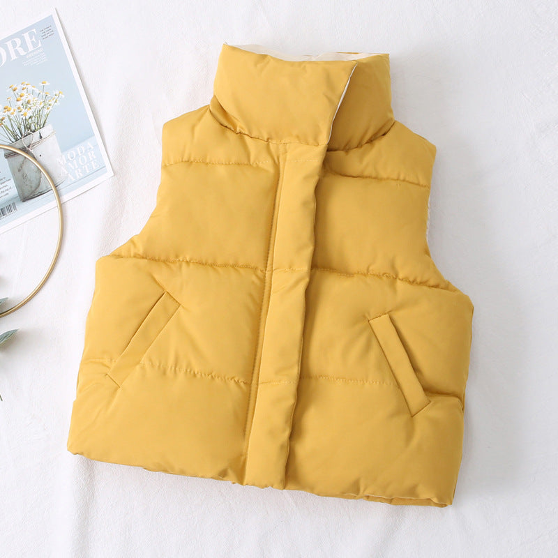 Down cotton vest