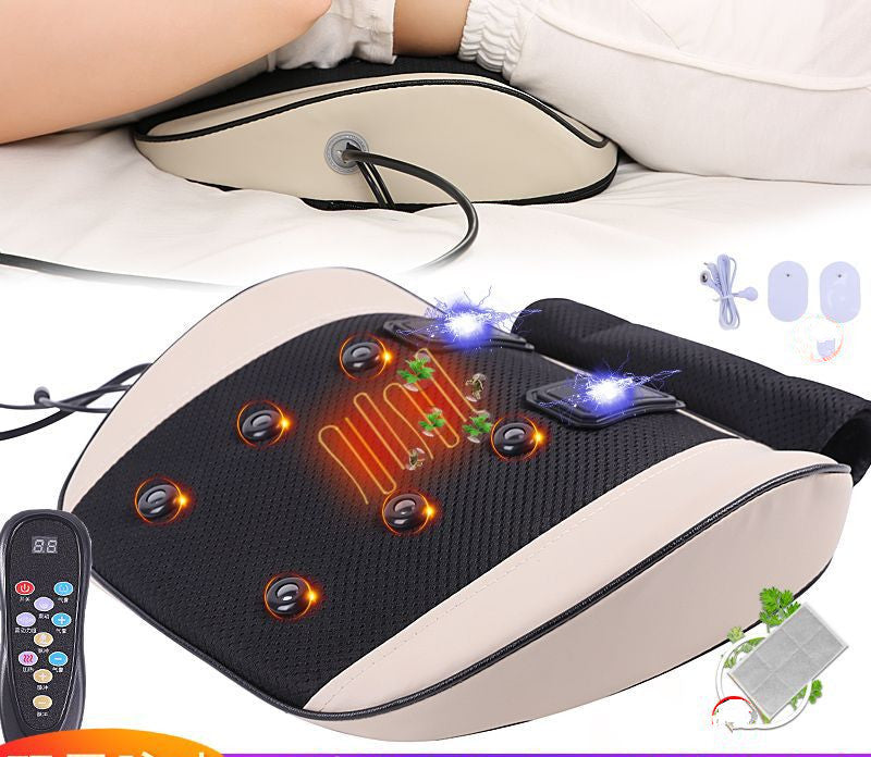 Style: Electrode pulse, Model: US - Electric moxibustion massager