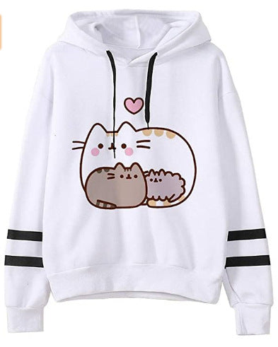 style: G, Size: M - Fleece Hoodie Loose Casual Hoodie