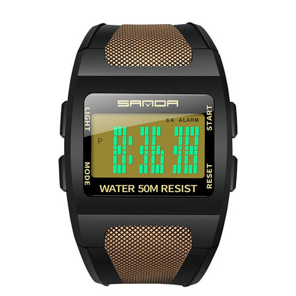 Sanda Sports Waterproof Electronic Watch