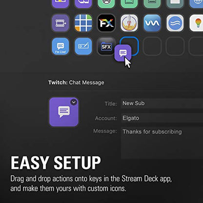Elgato Stream Deck Classic - Live production controller with 15 customizable LCD keys and adjustable stand, trigger actions in OBS Studio, Streamlabs, Twitch, YouTube and more, works with PC/Mac