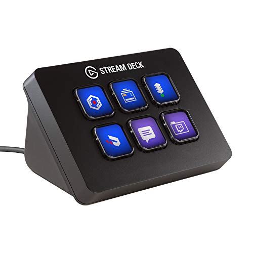 Elgato Stream Deck Classic - Live production controller with 15 customizable LCD keys and adjustable stand, trigger actions in OBS Studio, Streamlabs, Twitch, YouTube and more, works with PC/Mac