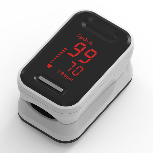 Color: White - Yongrow Medical Fingertip Pulse Oximeter