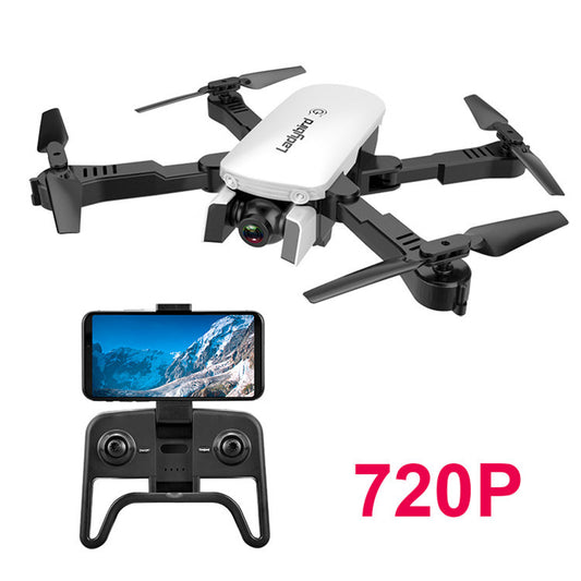 Color: 720P white - Drone folding professional HD 4K aerial four-axis aircraft