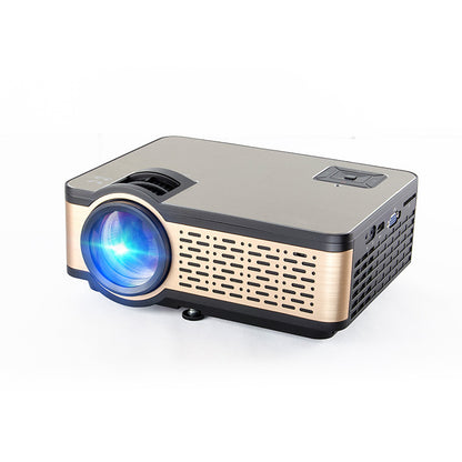 Color: Voice black, Model: UK - Home New Wifi Wireless Mobile Phone Projector