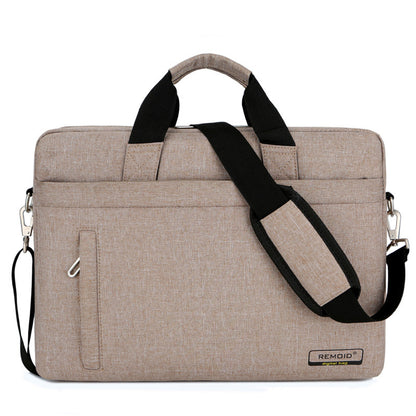 Color: Khaki, Size: 14inch - Shoulder Bag Computer Bag