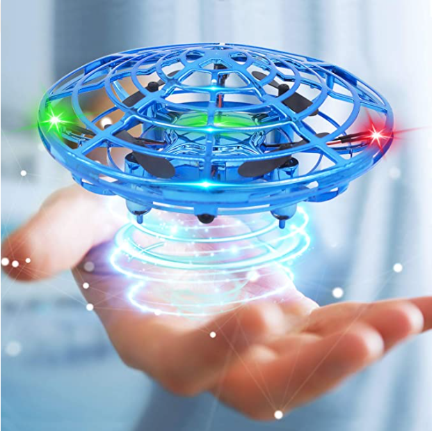Color: 19 set - Flying Helicopter Mini Drone UFO RC Drone Infraed Induction Aircraft