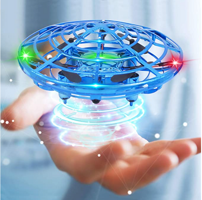 Color: 19 set - Flying Helicopter Mini Drone UFO RC Drone Infraed Induction Aircraft
