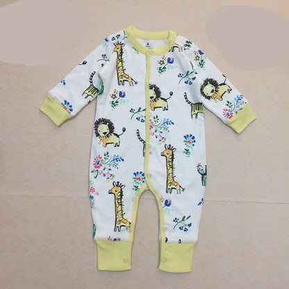 New style European and American baby onesies for autumn and winter