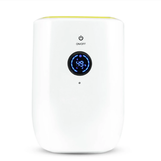 Color: White, power: The mainland uses plugs - 800ml Electric Air Dehumidifier Portable Moisture-absorbing Air Dryer