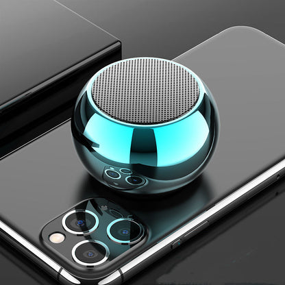 Mini portable metal bluetooth speaker