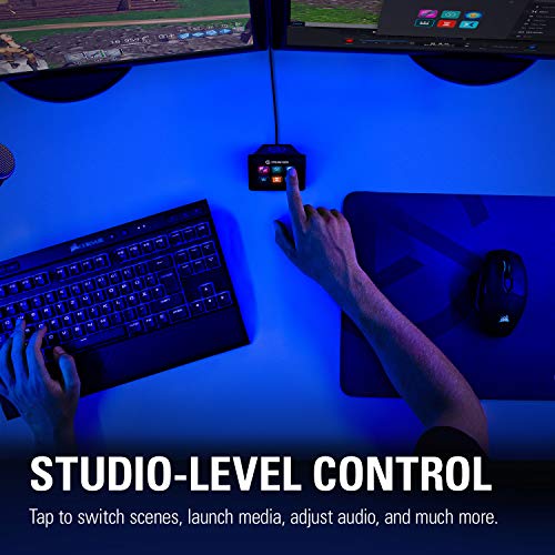 Elgato Stream Deck Classic - Live production controller with 15 customizable LCD keys and adjustable stand, trigger actions in OBS Studio, Streamlabs, Twitch, YouTube and more, works with PC/Mac