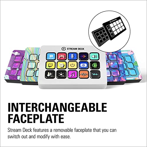 Elgato Stream Deck Classic - Live production controller with 15 customizable LCD keys and adjustable stand, trigger actions in OBS Studio, Streamlabs, Twitch, YouTube and more, works with PC/Mac