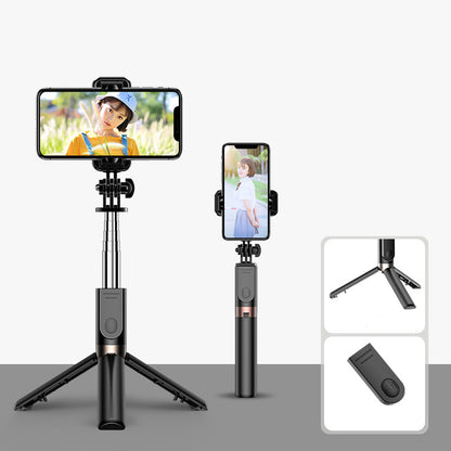 Color: Estándar - Compatible con Apple, Selfie Stick Tripod