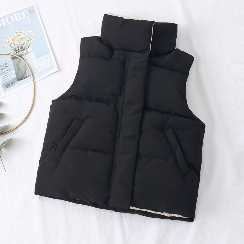 Down cotton vest