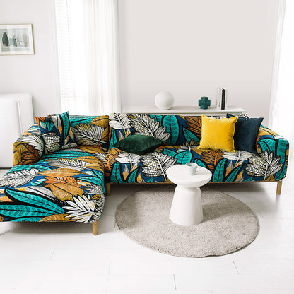 Color: 19 Style, Size: 2 seat - Stretch sofa cover