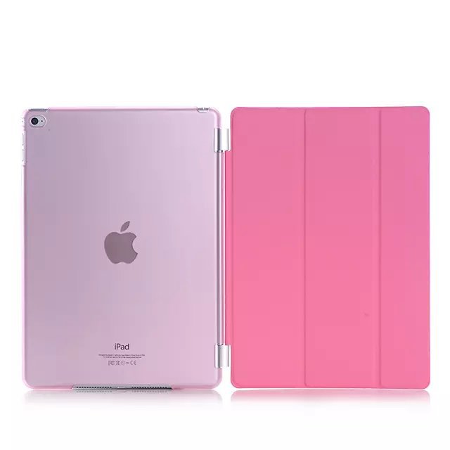 Color: Pink, Applicable model: Transparent shell iPad mini4+ - Compatible with Apple, iPad mini Smart Cover