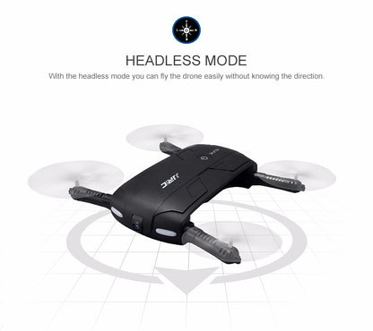 Quantity: with 1buttery - JJRC H37 ELFIE Foldable Mini RC Selfie Drone WiFI FPV HD Camera Mini RC Drone With 720P Camera G-sensor Helicopter VS JJRC H36