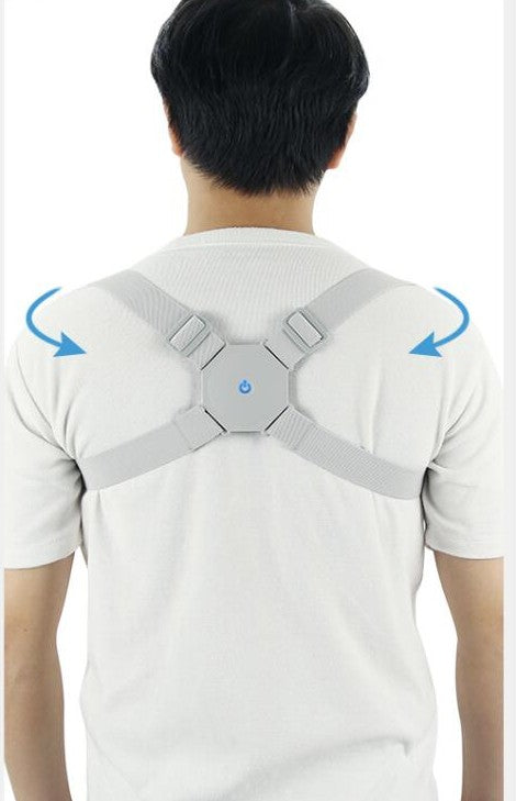 Color: White, style: Adult and Child - Adjustable Smart Back Posture Corrector