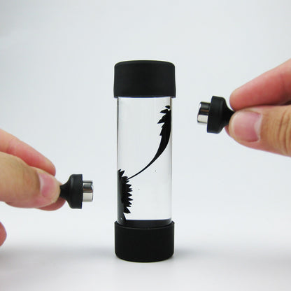 Magnetic fluid display bottle magnetic fluid toy bottle