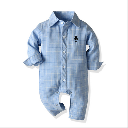 Color: Light Blue, Size: 100cm-Long, Style:  - European and American children's clothing