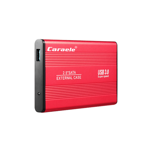 Color: Red, Style: 500GB - USB3.0 mobile hard disk